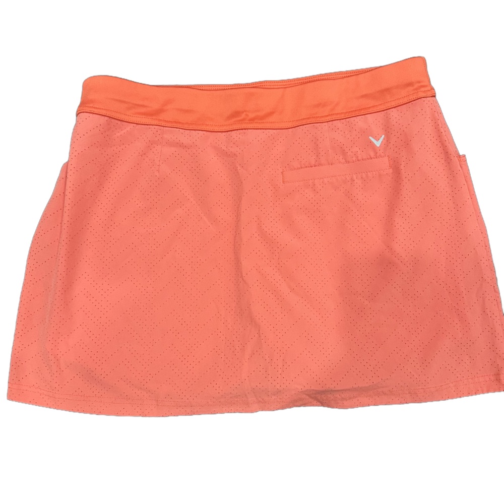 Callaway Bright Orange Skirt